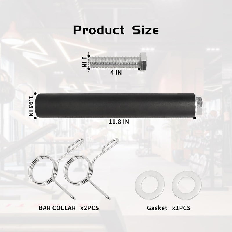 powerfeng Weight Plate Holder Power Rack：1Pair Olympic Plate Storage for Squat Rack Attachment- 2inch Plates Holder for Power Cage Rack - Image 5